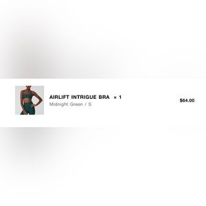 ALO Yoga Airlift Bra, S